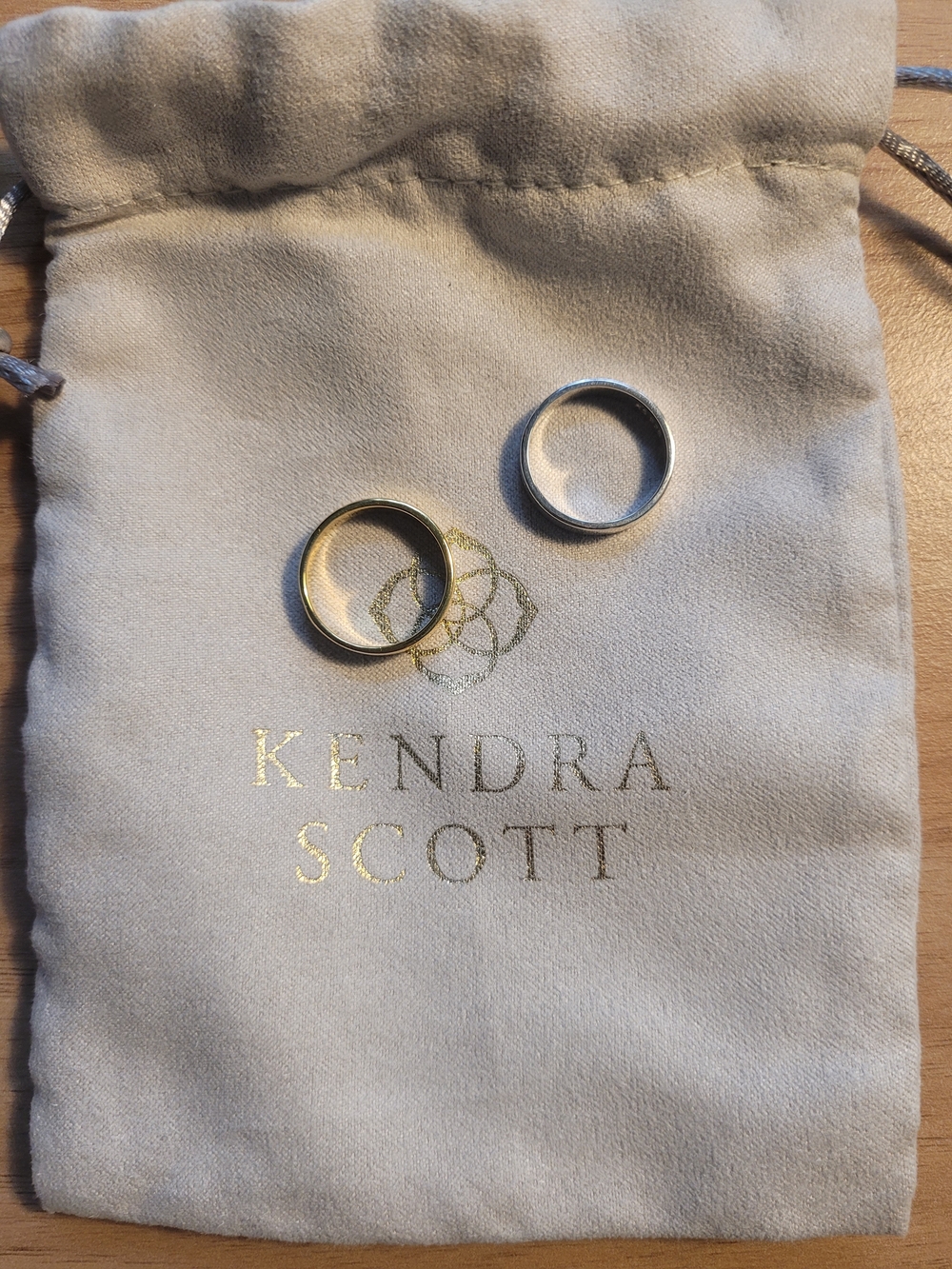 Kendra Scott Gold and Silver Rings